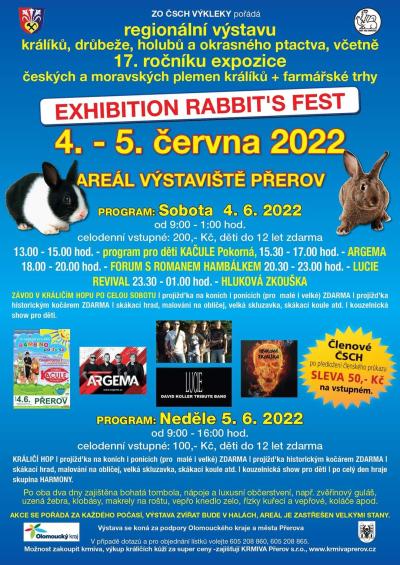 Plakát na koncert Přerov 4. 6. 2022
