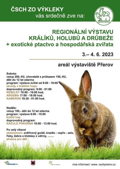 Plakát na koncert Přerov 3. 6. 2023