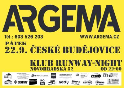 Plakát na koncert České Budějovice 22. 9. 2017