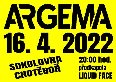 Plakát na koncert Chotěboř 16. 4. 2022