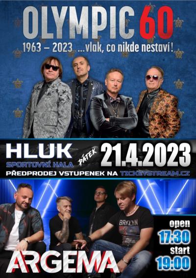 Plakát na koncert Hluk - sportovní hala (posledních 26 vstupenek) 21. 4. 2023