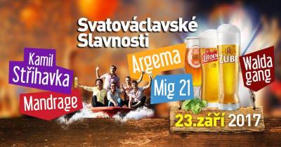 Plakát na koncert Kroměříž 23. 9. 2017