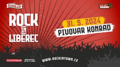 Plakát na koncert Liberec 31. 5. 2024