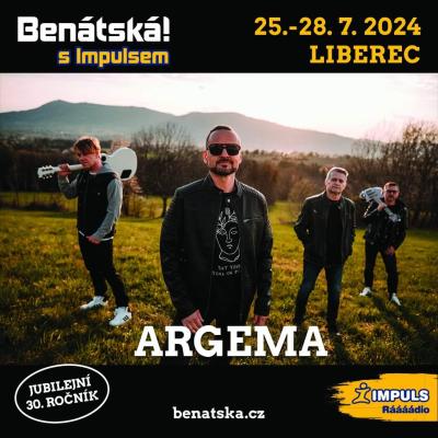 Plakát na koncert Liberec 26. 7. 2024