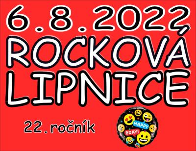 Plakát na koncert Lipnice nad Sázavou 6. 8. 2022