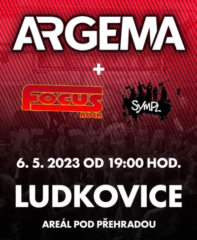 Plakát na koncert Ludkovice u Luhačovic 6. 5. 2023