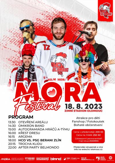 Plakát na koncert Olomouc 18. 8. 2023
