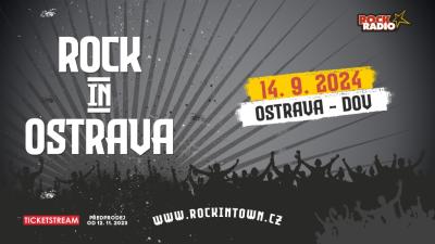 Plakát na koncert Ostrava 14. 9. 2024