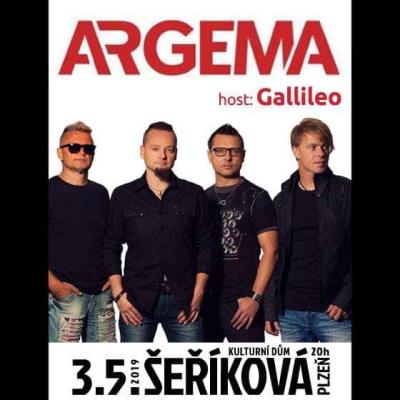 Plakát na koncert Plzeň 3. 5. 2019