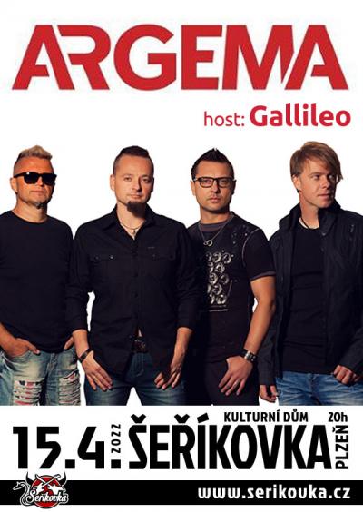 Plakát na koncert Plzeň 15. 4. 2022