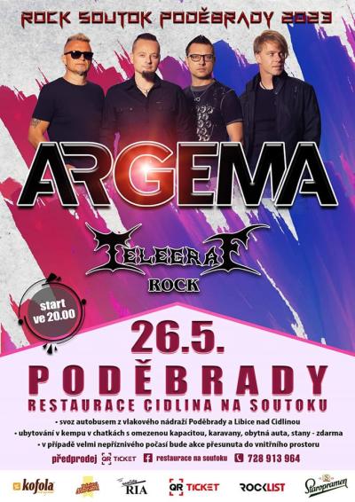 Plakát na koncert Poděbrady 26. 5. 2023