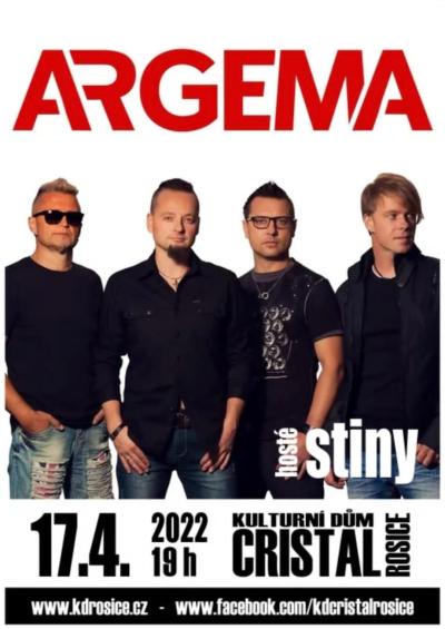 Plakát na koncert Rosice u Brna 17. 4. 2022
