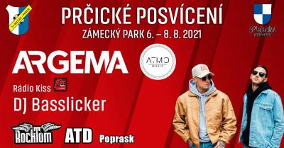 Plakát na koncert Sedlec Prčice 7. 8. 2021