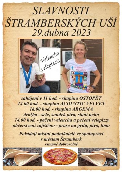 Plakát na koncert Štramberk - ZRUŠENO 29. 4. 2023