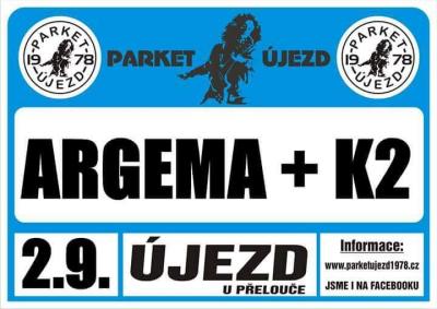 Plakát na koncert Újezd u Přelouče 2. 9. 2017