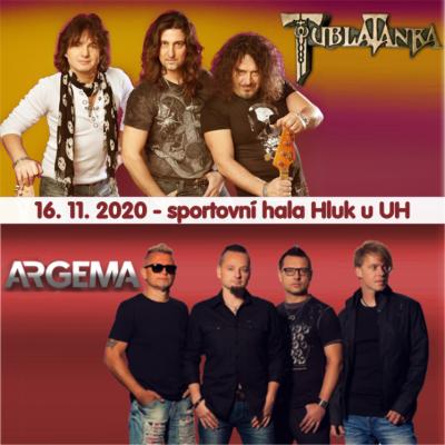 Předprodej na koncert ARGEMA + TUBLATANKA již od středy