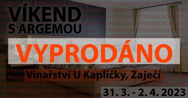 Víkend s Argemou 2023 - VYPRODÁNO