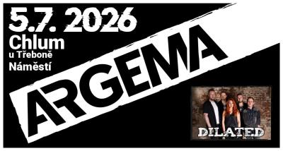 Plakát na koncert Chlum u Třeboně 5. 7. 2026