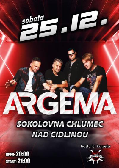 Plakát na koncert Chlumec nad Cidlinou 25. 12. 2021