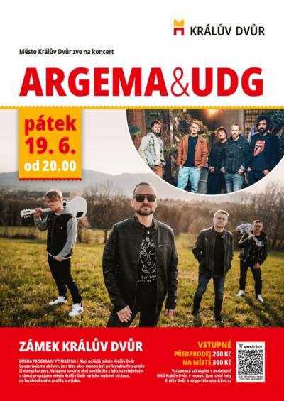 Plakát na koncert Králův Dvůr 19. 6. 2026