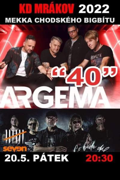 Plakát na koncert Mrákov u Domažlic 20. 5. 2022