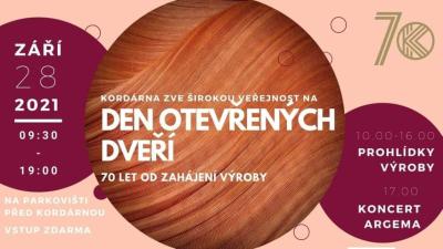 Plakát na koncert Velká nad Veličkou 28. 9. 2021